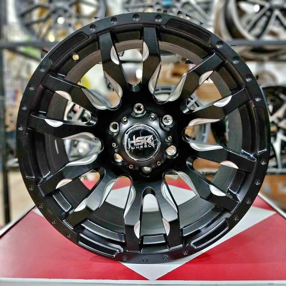Velg HSR Ring 18 Model Offroad Mobil Pajero Fortuner Triton Mirip Fuel