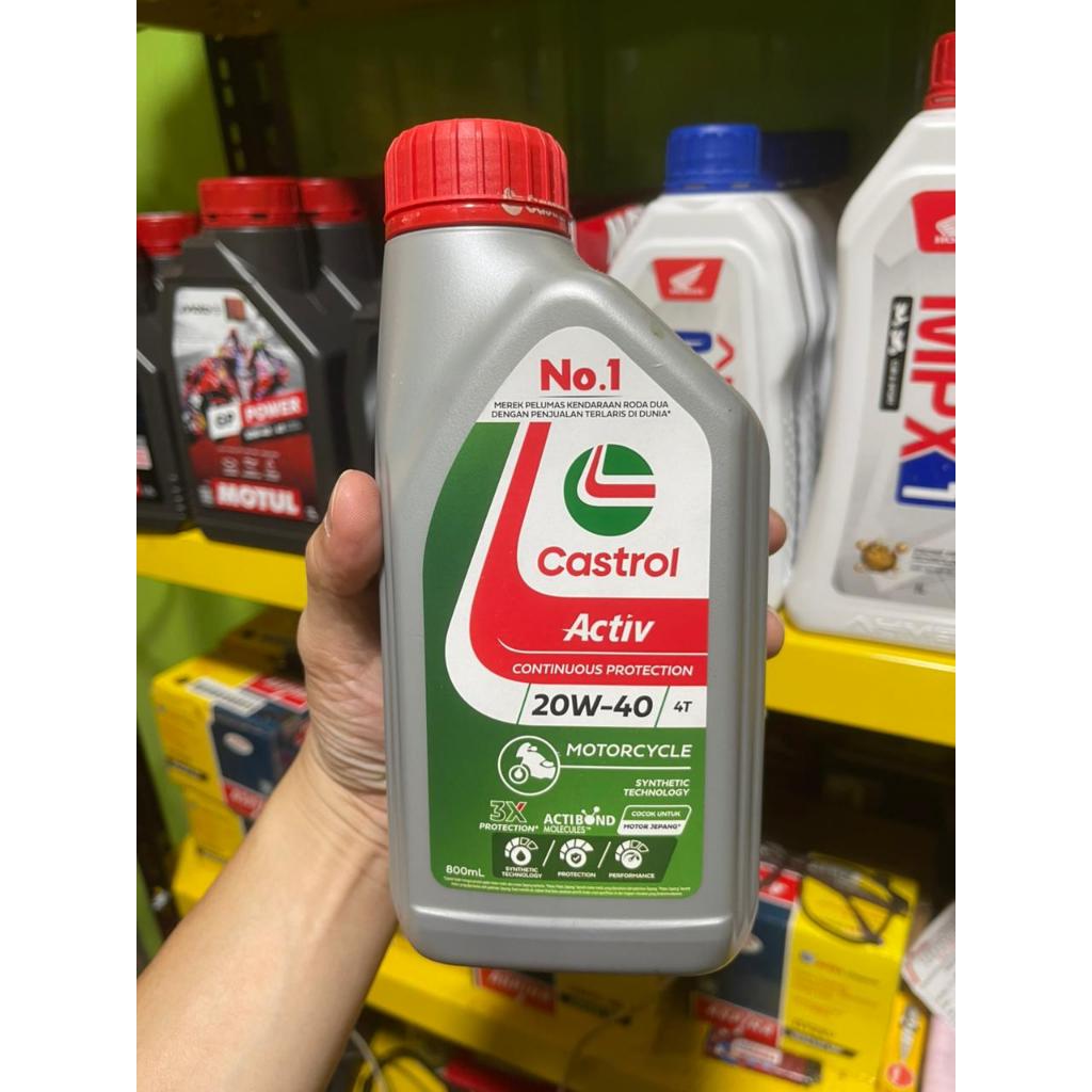 Oli Castrol Activ 20W40 0,8L