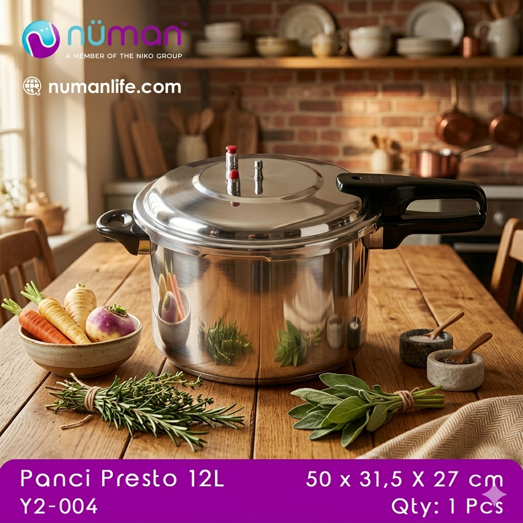 HOT ITEM  CHEF ARNOLD X NUMAN PRESTO PANCI 12 LITER STEAMER Y2-004 KUKUSAN MURAH
