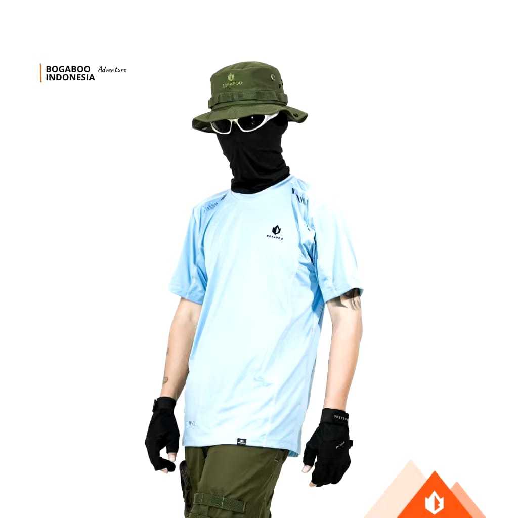 BOGABOO GIZLAN - Base Layer  Sports  Lengan Pendek  - Baselayer  Olahraga Outdoor Gunung