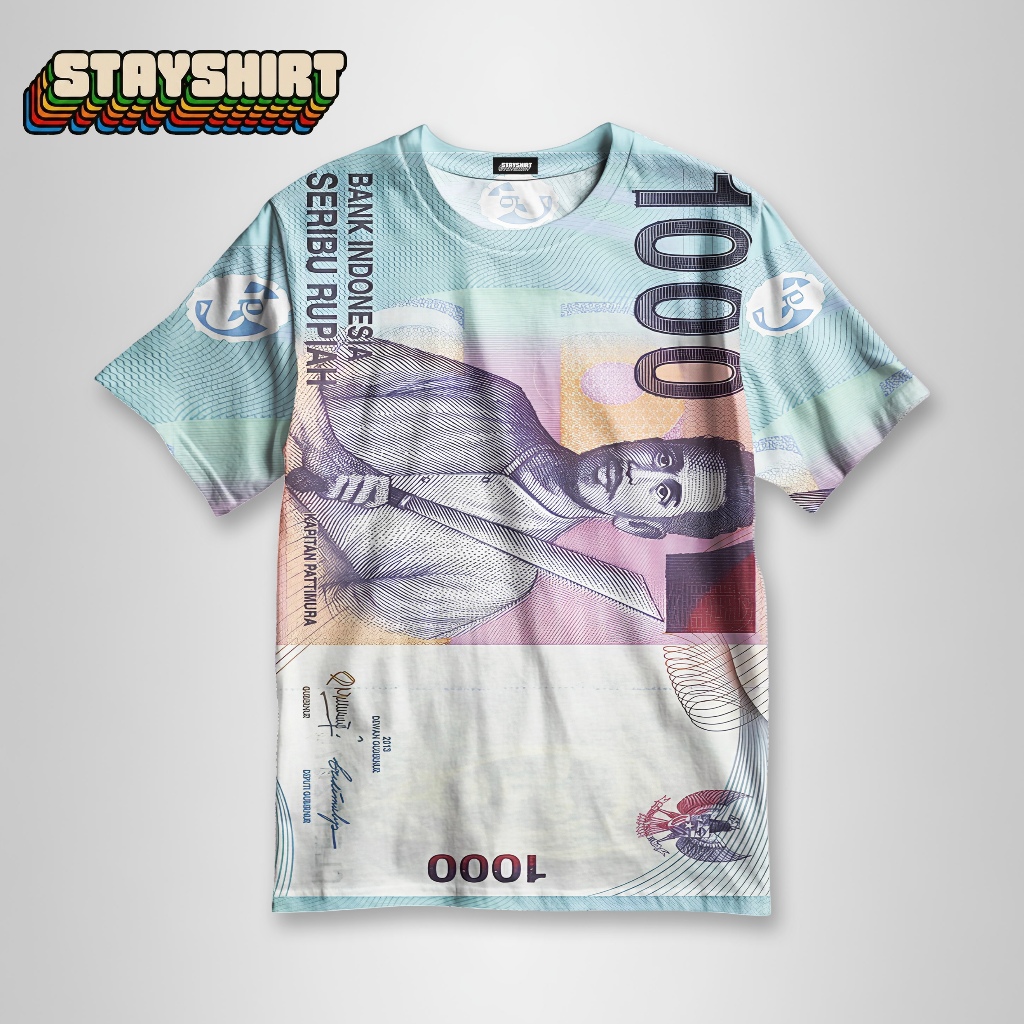 STAYSHIRT Kaos Seribu Rupiah Lucu Unik