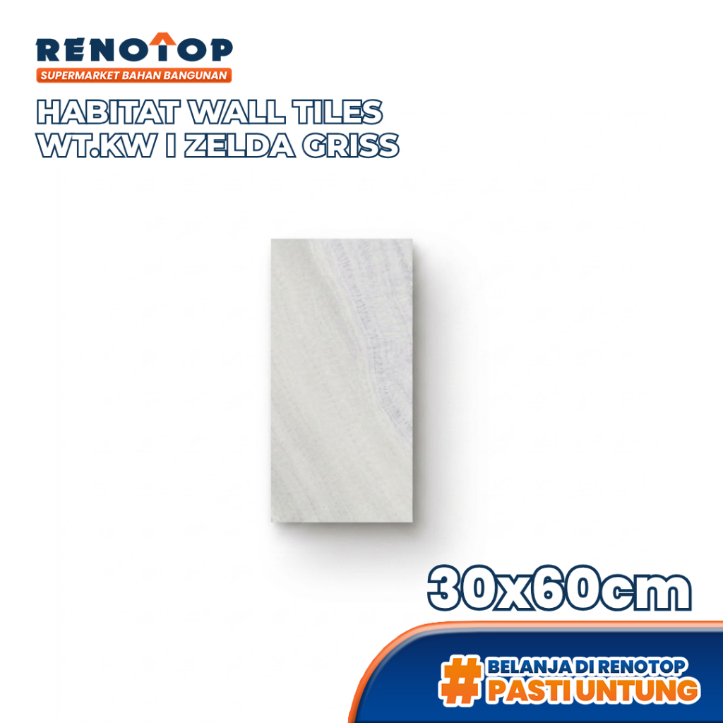 Renotop Habitat Keramik Dinding Pilihan Motif KW I