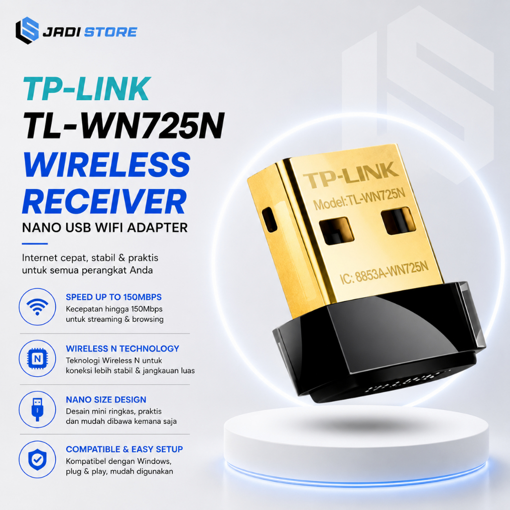 TP-LINK TL-WN725N Wireless Receiver Wireless Receiver Wifi PC USB WIfi Adapter USB Wifi TP Link USB 