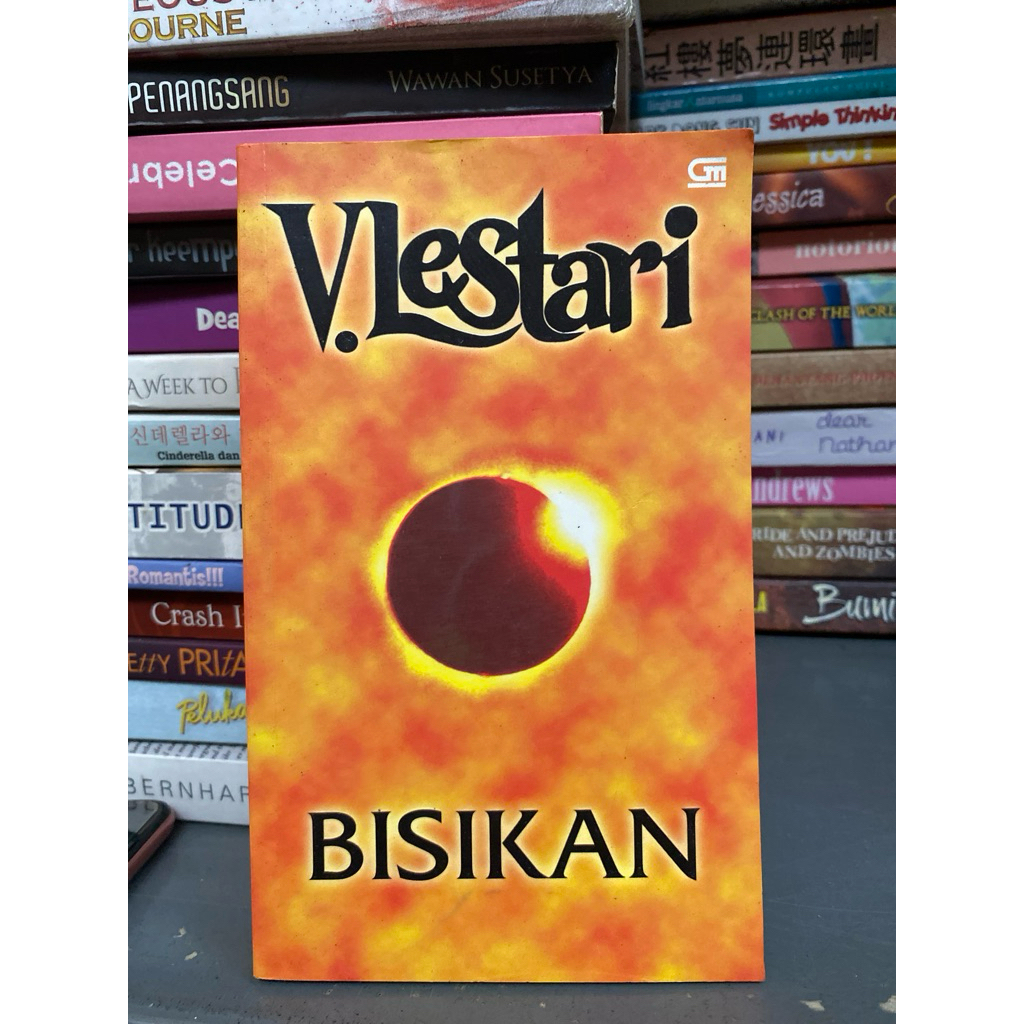 Novel Bisikan V Lestari
