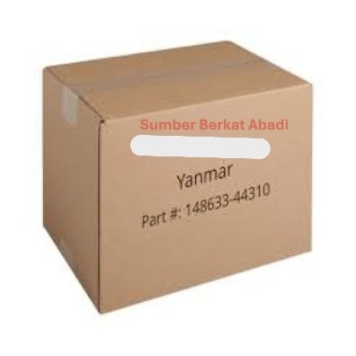 TOP - YANMAR 148633-44310 COVER WATER COOLER 148633 44310 14863344310 - GENUINE ORIGINAL ASLI 100%