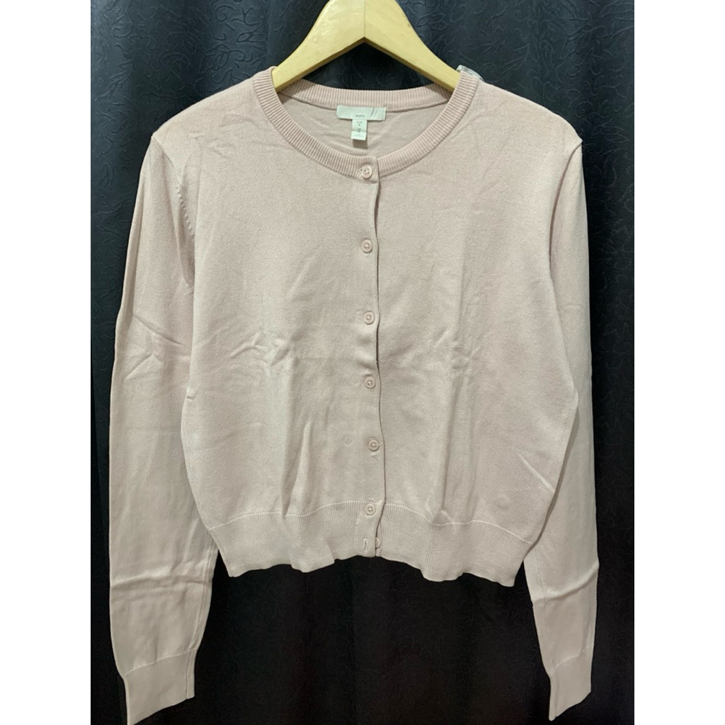 Cardigan hnm babypink