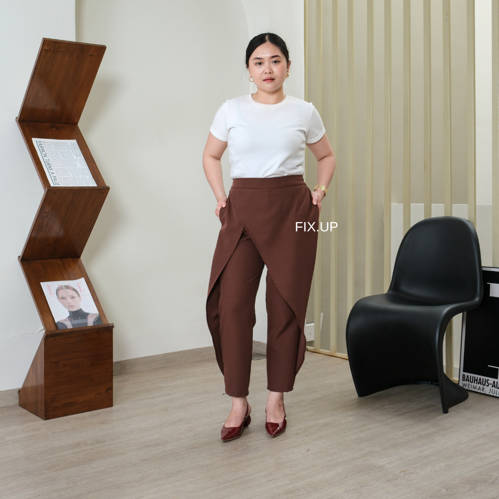 FIXUP - ODY PANTS - Celana Panjang wanita Celana kulot wanita Lose pants Celana jumbo