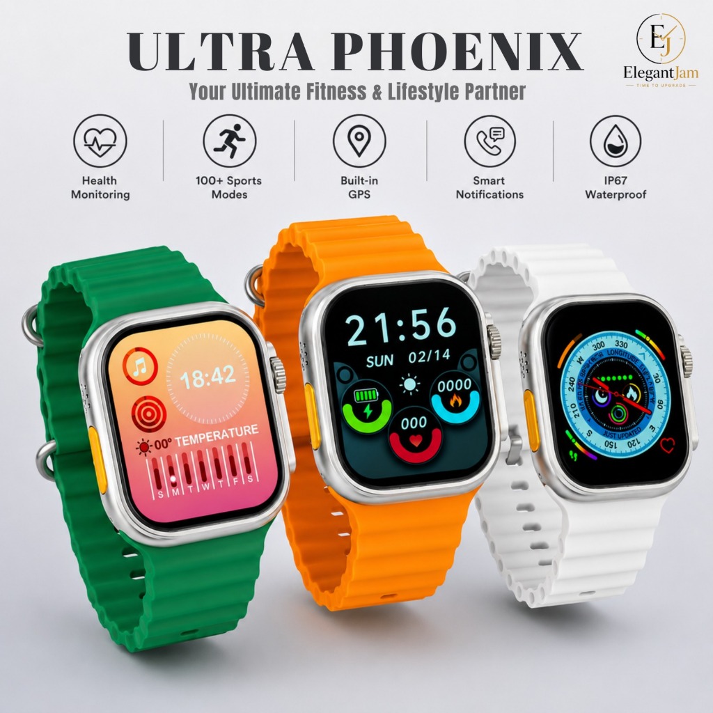 ElegantJam SMARTWATCH TERJANGKAU LENGKAP FITUR ORIGINAL 100% Waterproof Health Tracking Sports Mode