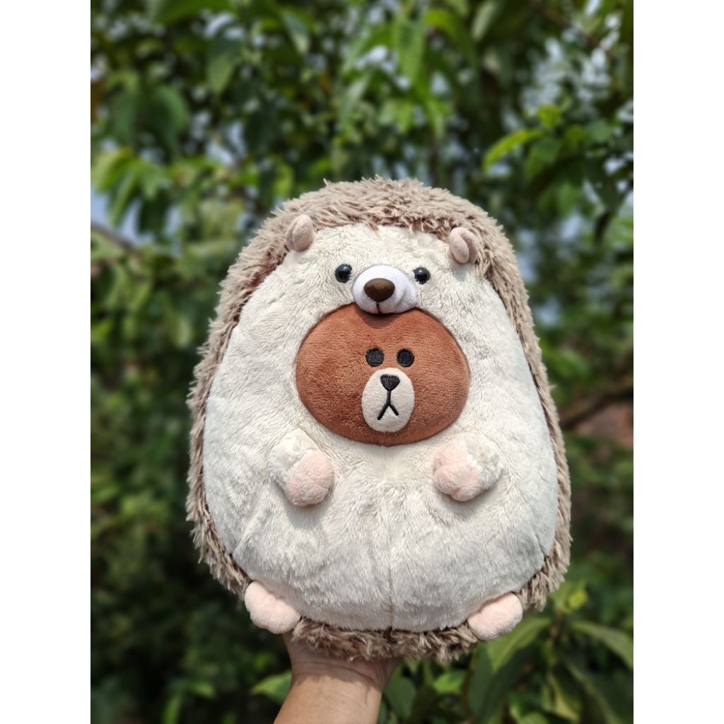 Boneka Brown Line Friends kostum Landak / Boneka Line Original