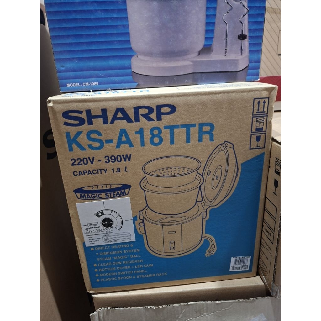 SHARP Rice Cooker KS-A18TTR