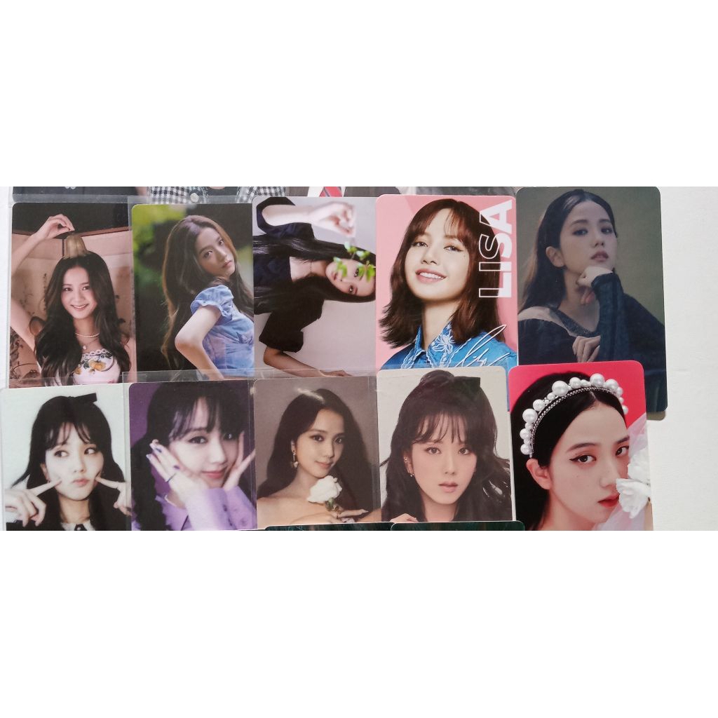 Blackpink Jisoo Benefit Bene Ktown4u season greeting Photocard Welcoming 2020 season greeting 2021 J