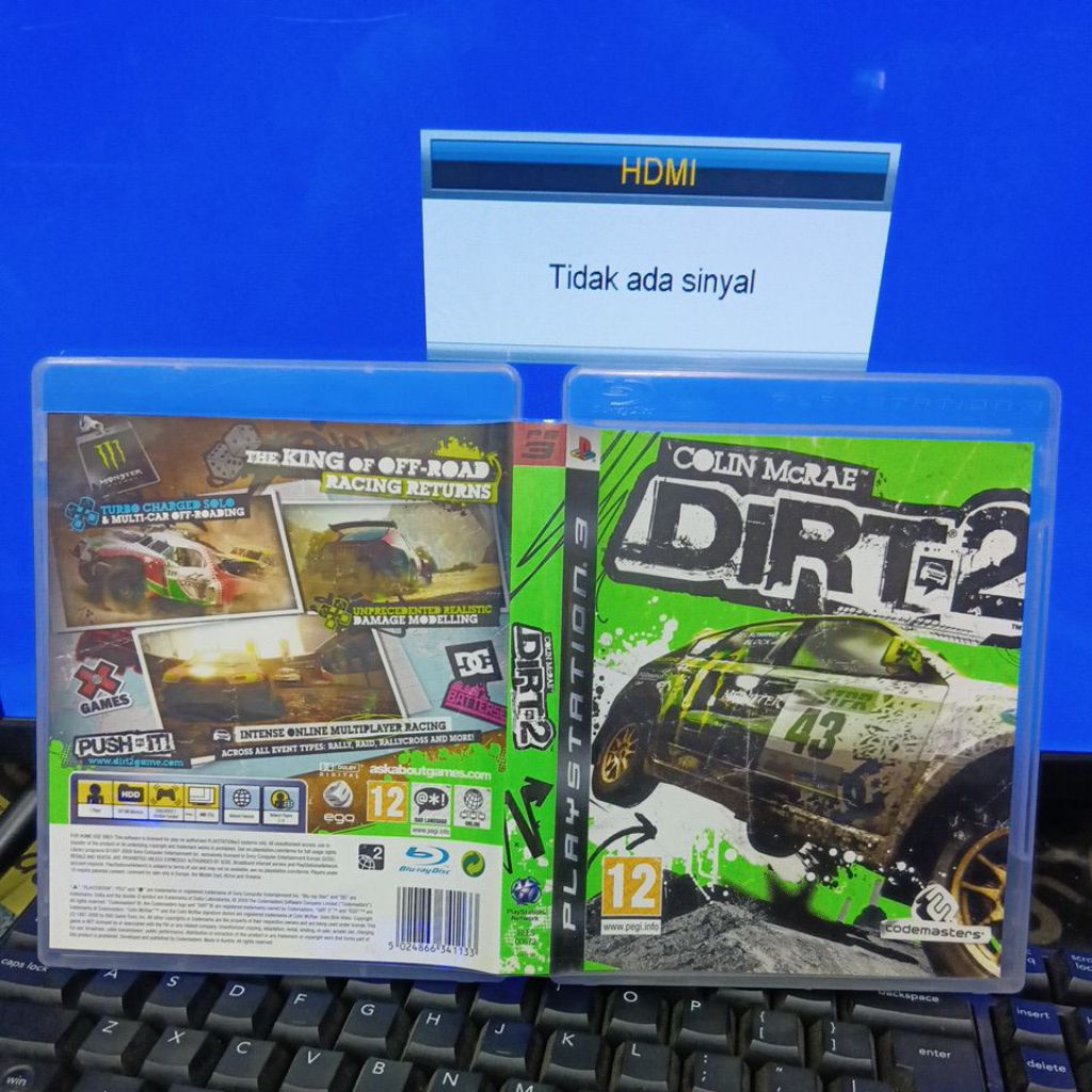 KASET PS3 DIRT 2 BEKAS