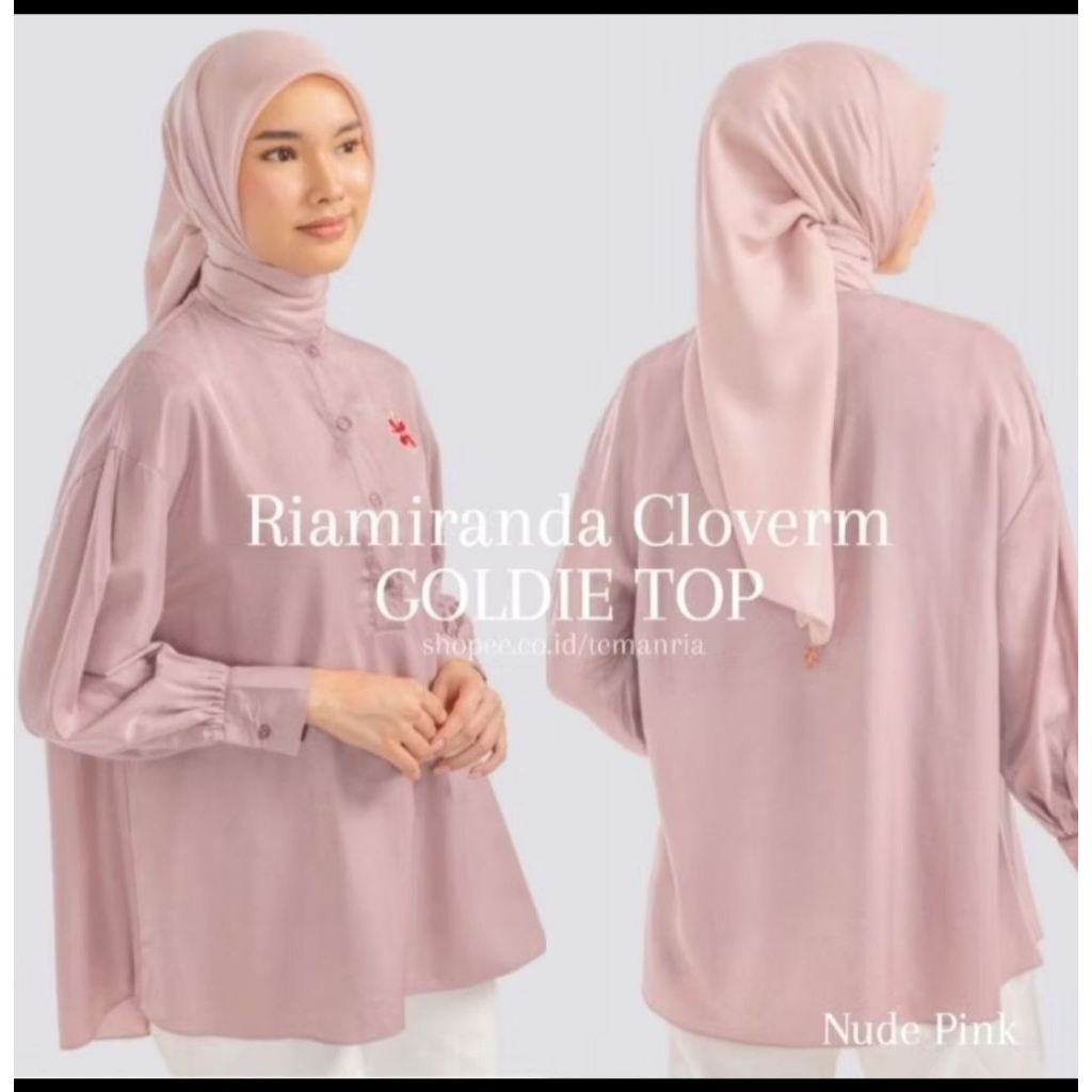 Ria miranda cloverm goldie top nude pink S/M