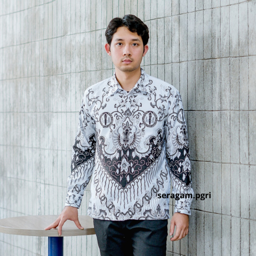 Batik PGRI pria wanita terbaru 2022 lapisan furing bahan bsw atasan PGRI terbaru baju PGRI terbaru
