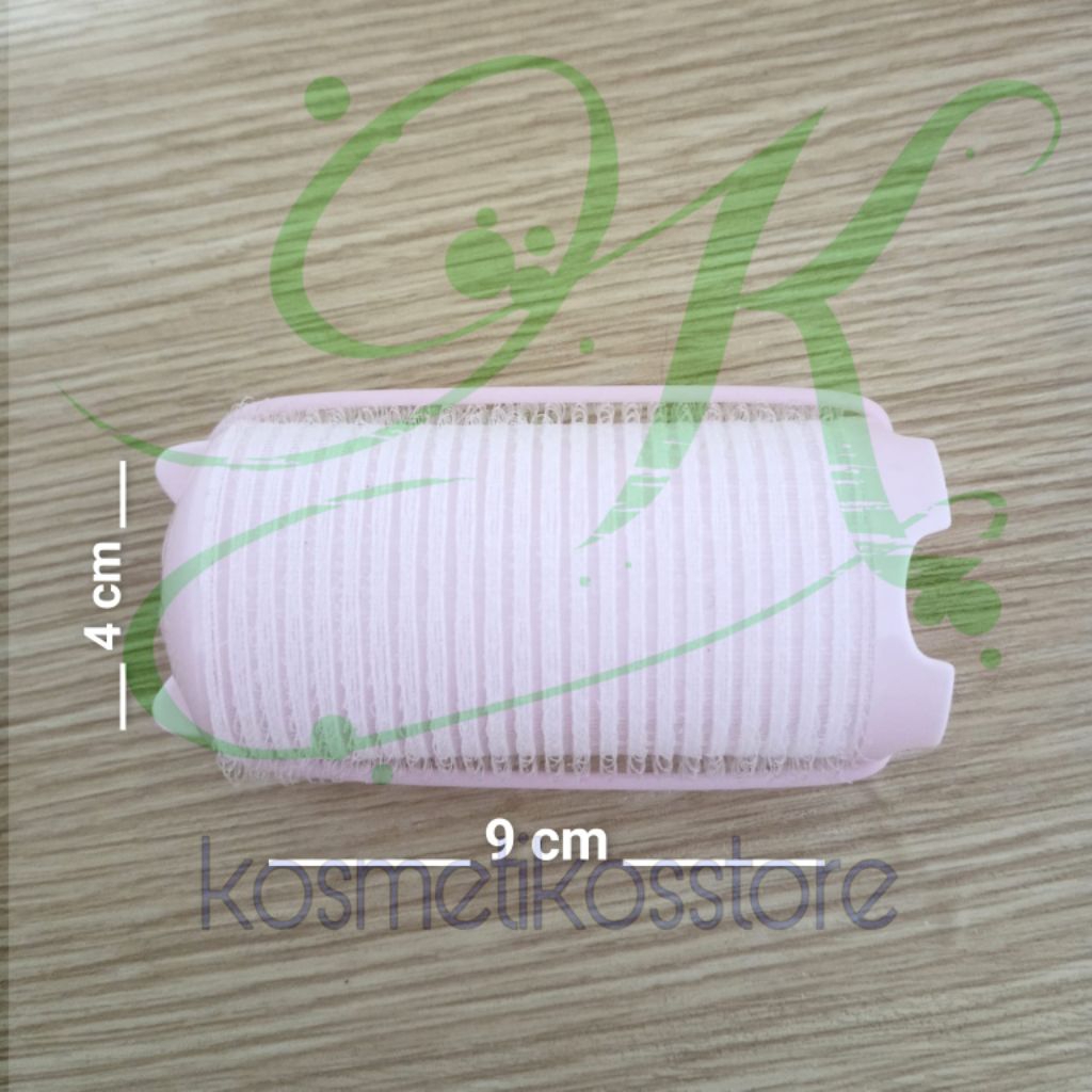 Roll Rambut Tempel + Tali Karet / Roll Tempel Satuan