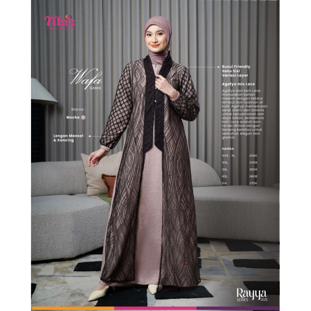 SALE GAMIS NIBRAS TERBARU / GAMIS NIBRAS