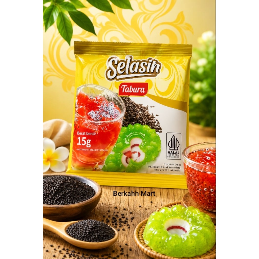 TABURA BIJI SELASIH SACHET 15gr