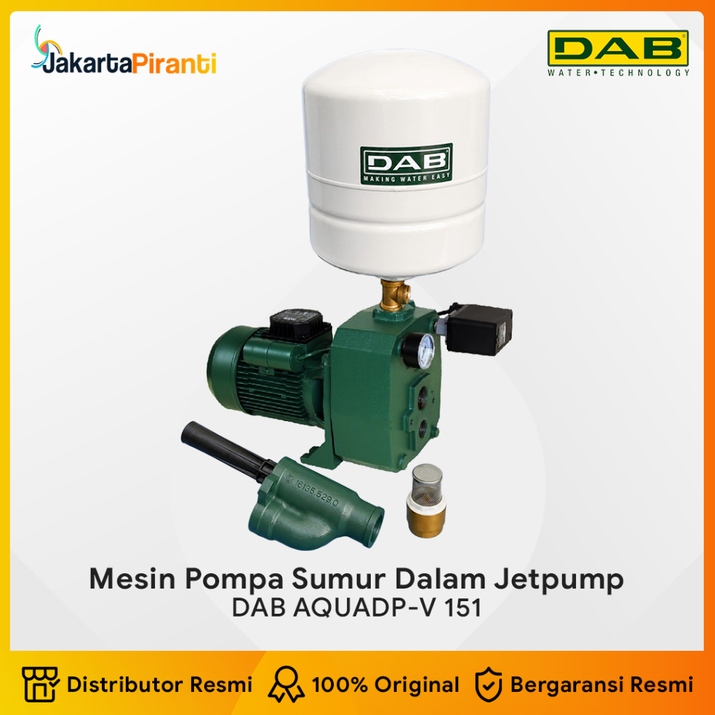 Mesin Pompa Air Sumur Dalam Jet Pump DAB AQUADP-V 151