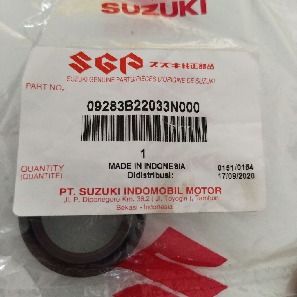 SIL SEAL MAGNET KRUK AS KANAN SPIN SKYWAVE SKYDRIVE 09283B22033N ORIGINAL SGP