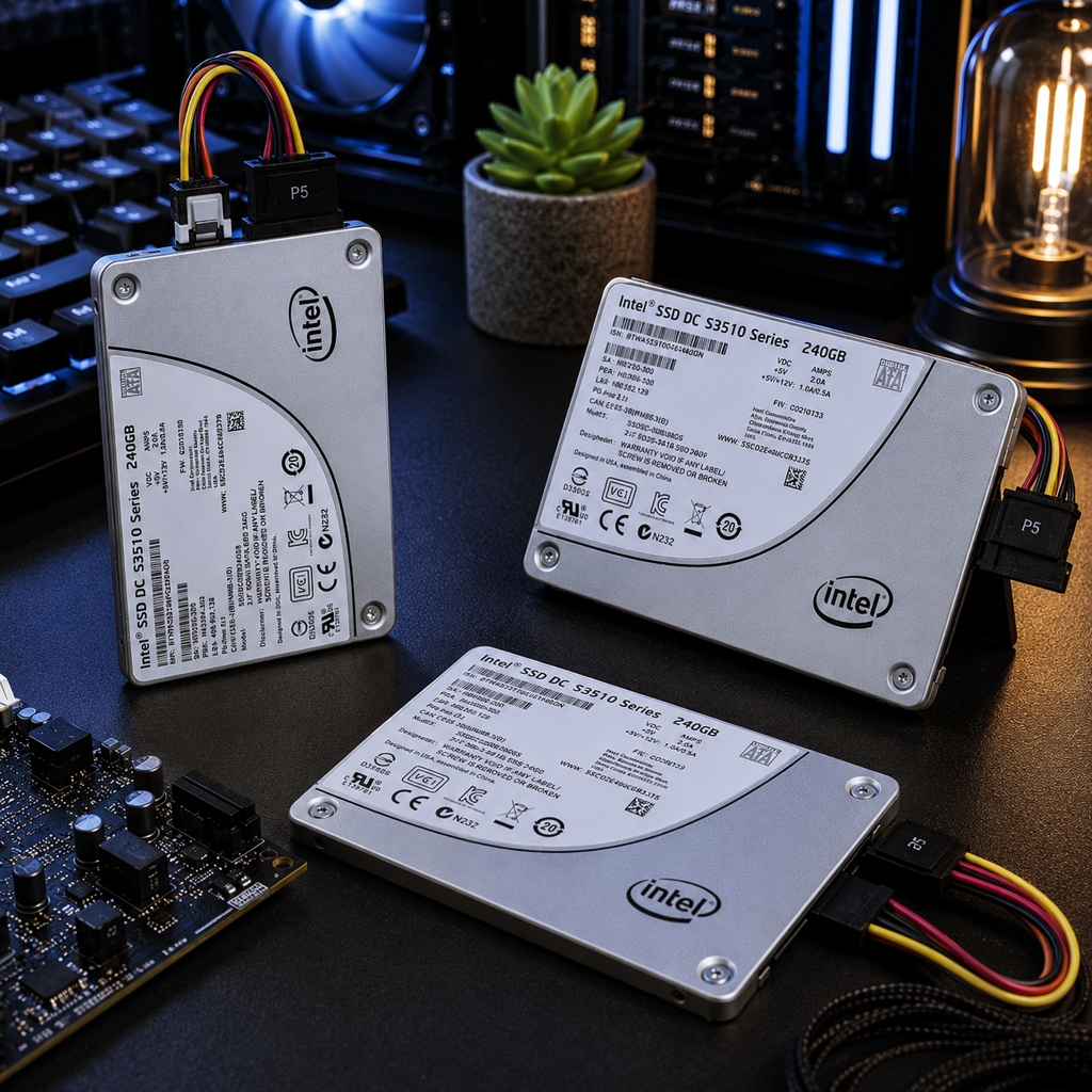 SSD sata 240GB INTEL 100 PERSEN -100 PERSEN