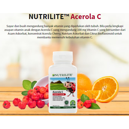 Nutrilite Acerola C Amway / Vitamin C Kids