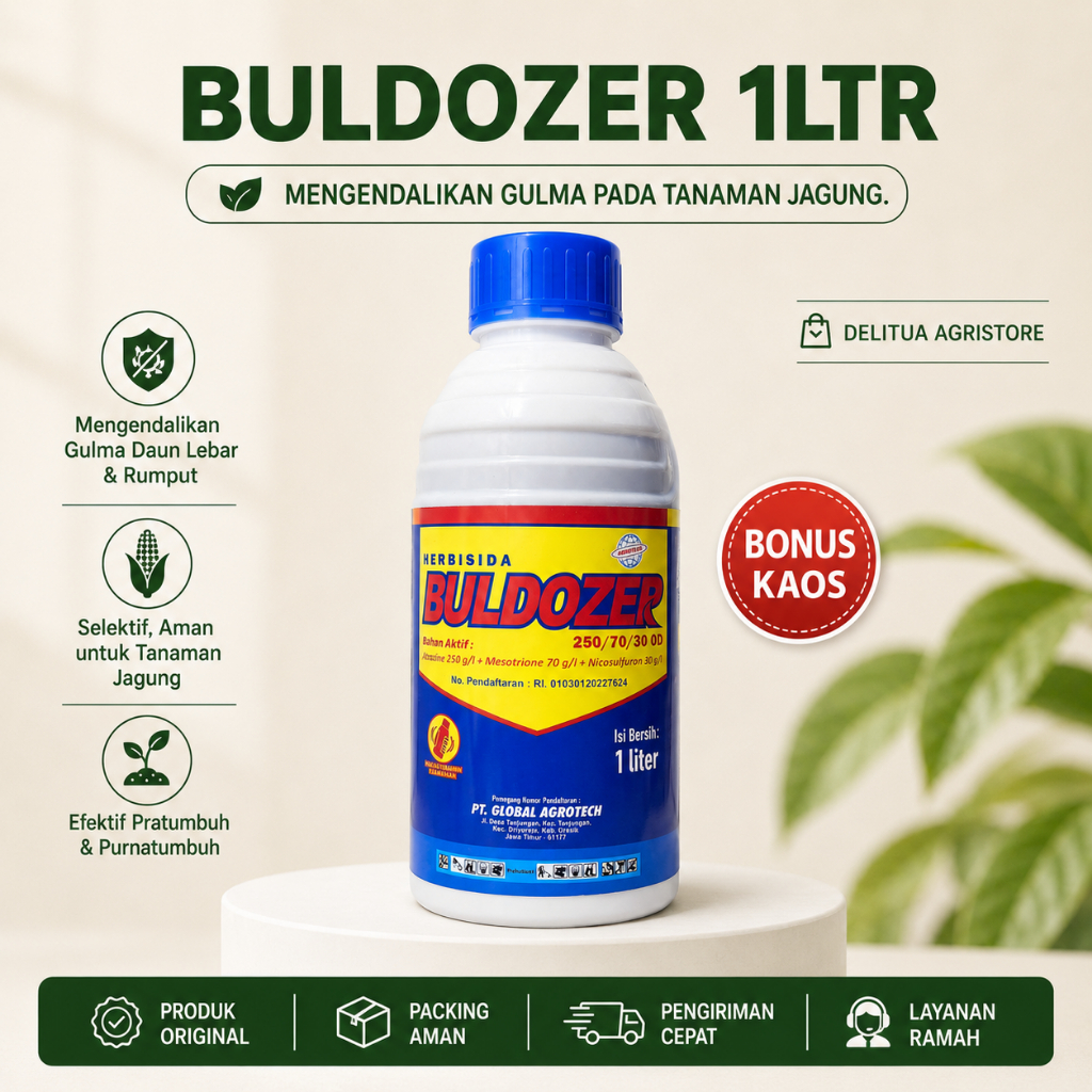 Herbisida Buldozer 1LTR Atasi Gulma Liar