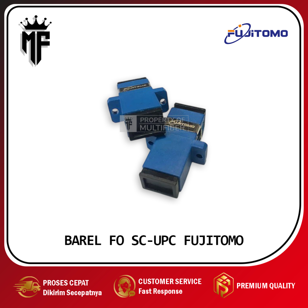 Adapter Fiber Optic Barel FO SC-UPC Fujitomo