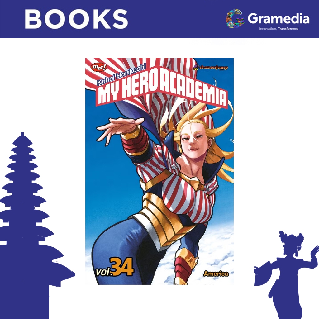 Gramedia Bali - My Hero Academia 34