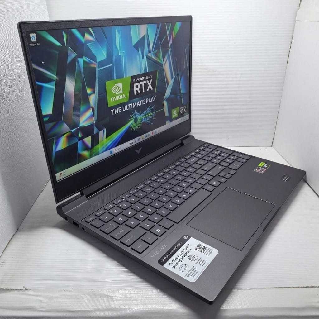 GRESS LAPTOP GAMING HP VICTUS 15 - FB3093DX RYZEN 7 16/512 RTX 4050 6GB 144HZ NO MINUS