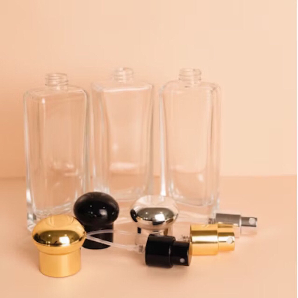 Botol Parfum Jomalone Semi Press 30ml Kosong Premium Kaca Tebal Spray Estetik