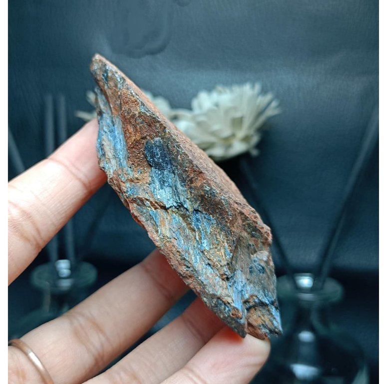 Batu Natural Rough Blue Tiger Eye (7) Batu Asli Alam