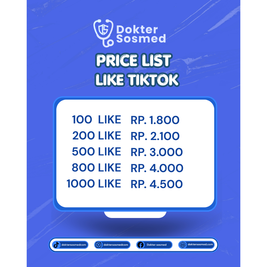 LIKE TIKTOK MURAH | JASA TAMBAH LIKE TIKTOK