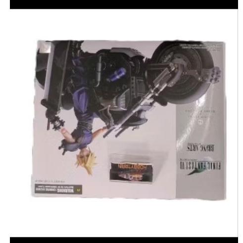 BRING ARTS FINAL FANTASY VII CLOUD STRIFE & HARDY DAYTONA FIGURE