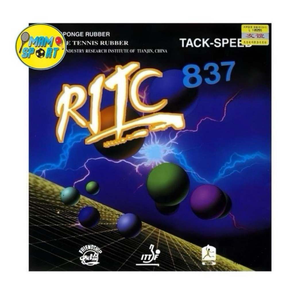 Karet Bet Pingpong Tenis Meja FRIENDSHIP 729 RITC 837 TACK SPEED Bintik Panjang Original