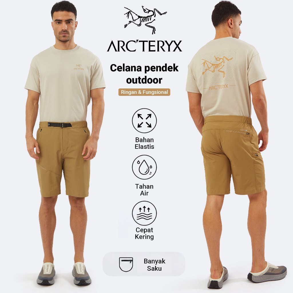 ARC'TERYX Opal Celana Cargo Pendek Pria Kasual