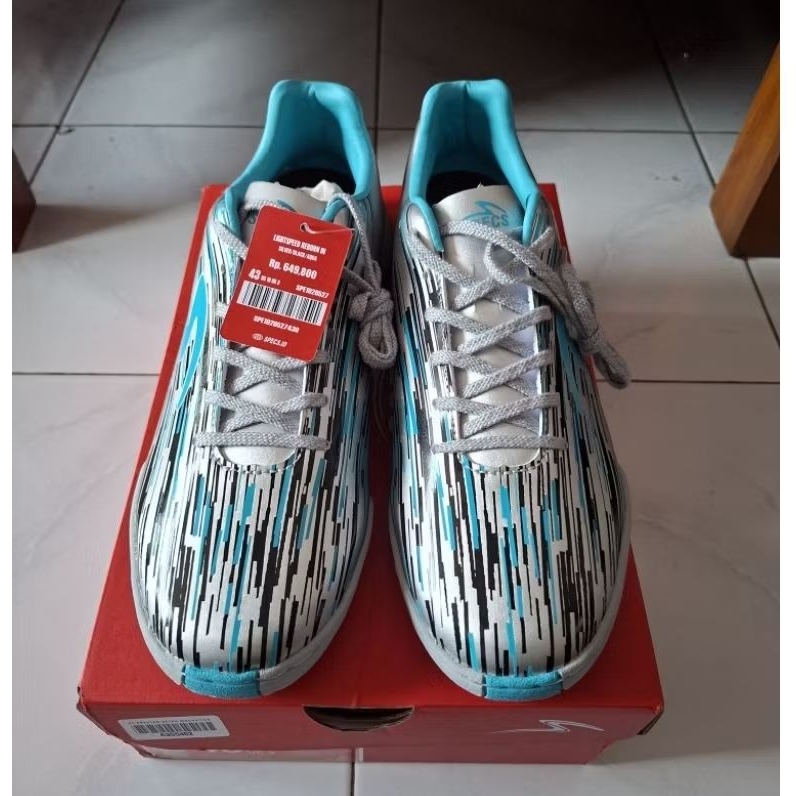 Lightspeed Reborn in Silver/ Black/ Aqua 100%original
