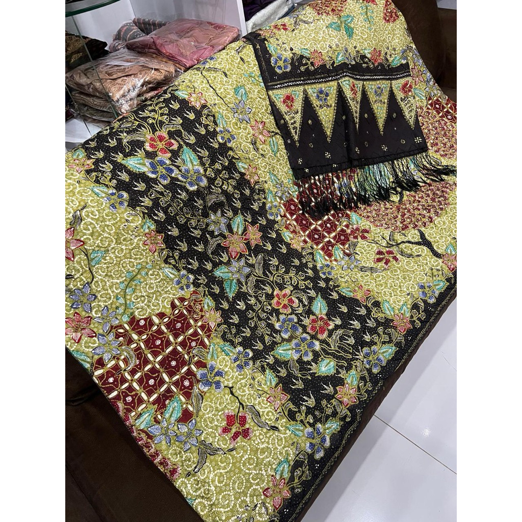 Kamen ATBM Ori Sutra ATBM premium Batik Sutra Tulis Tanahan Premium