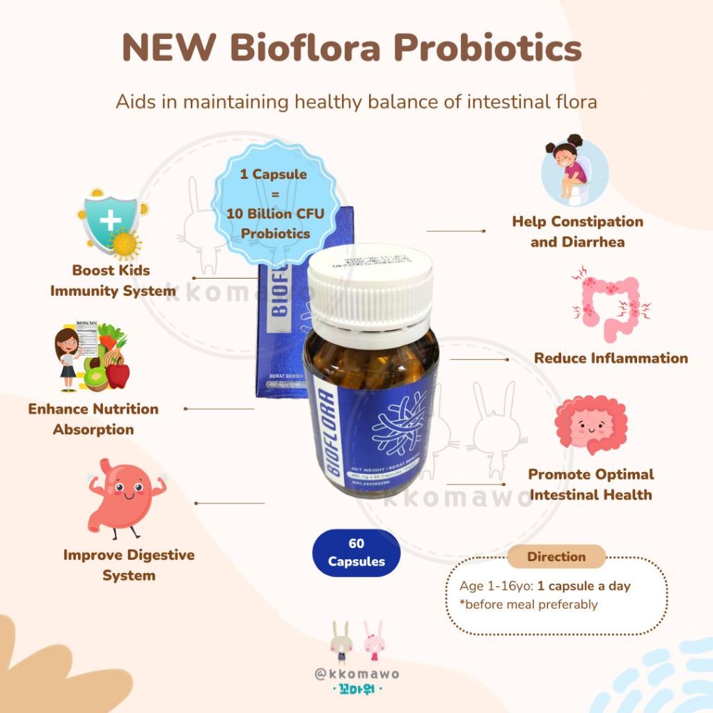 BIOFLORA probiotik HOPE CHILDREN