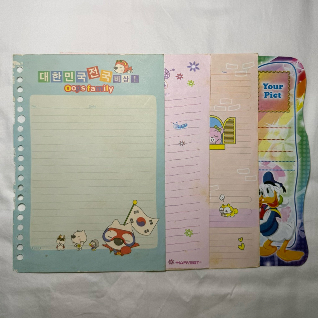 Random Vintage Binder Coquette / Kertas Orji / File Harvest Joyko Kiki / Seri Langka / Limited Editi