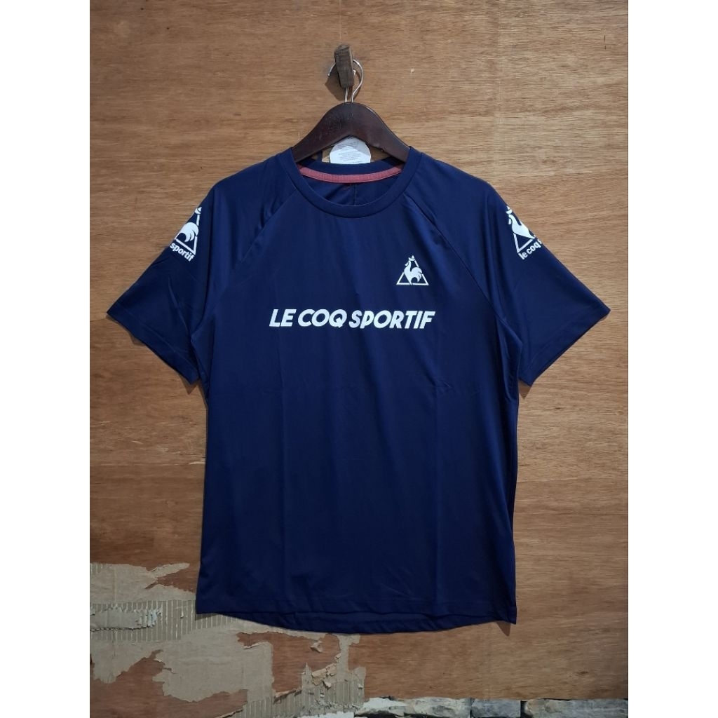 Kaos Jersey Lecoq Sportif Navy Size "L"