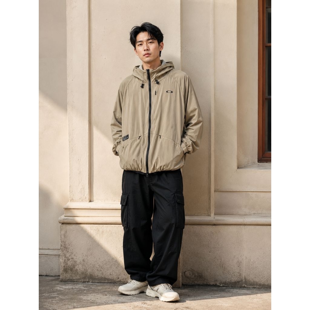 Jacket puffer hoodie oakley