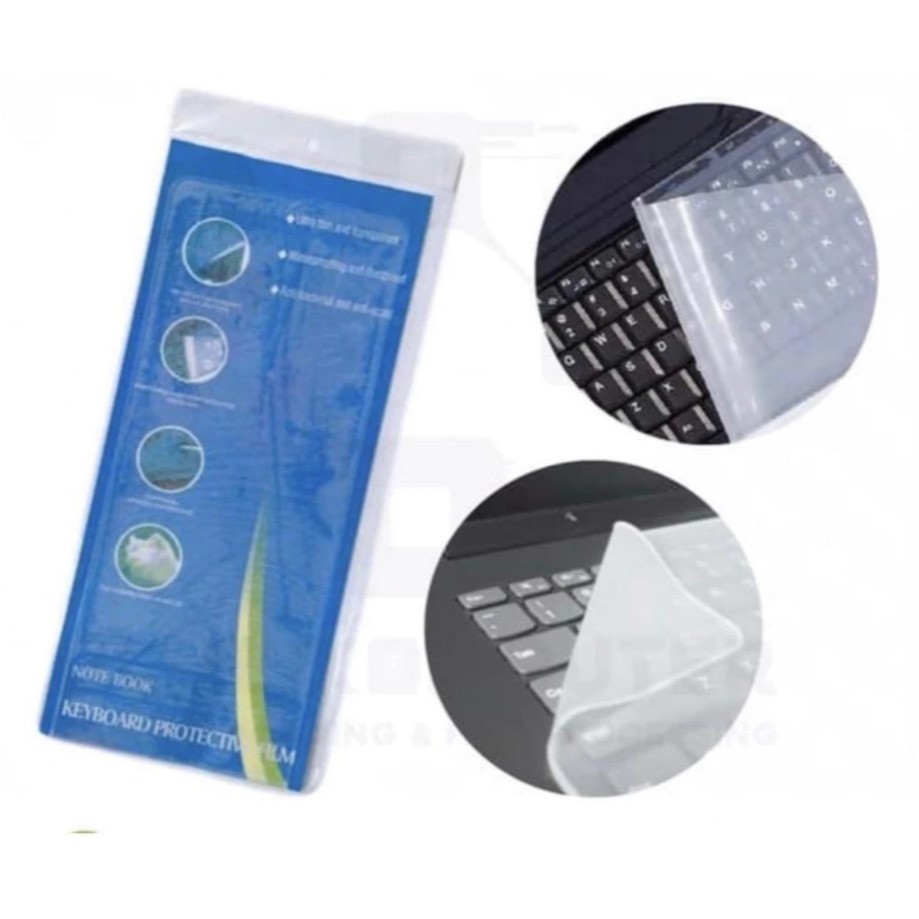 Pelindung Keyboard 14 Inch Waterproof Silikon Anti Air Debu Laptop & Notebook Skin - Cover Protector