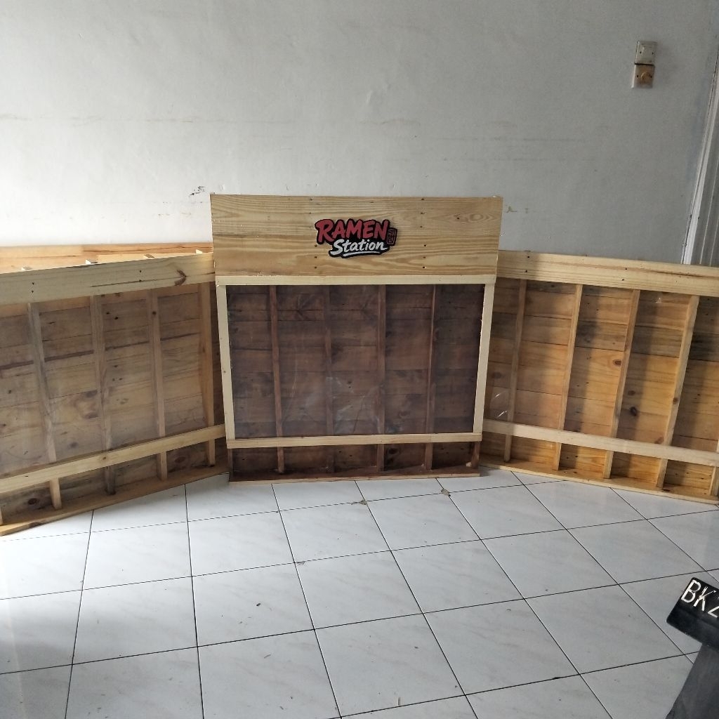 Display Mie Instant untuk usaha Warmindo siap Pakai