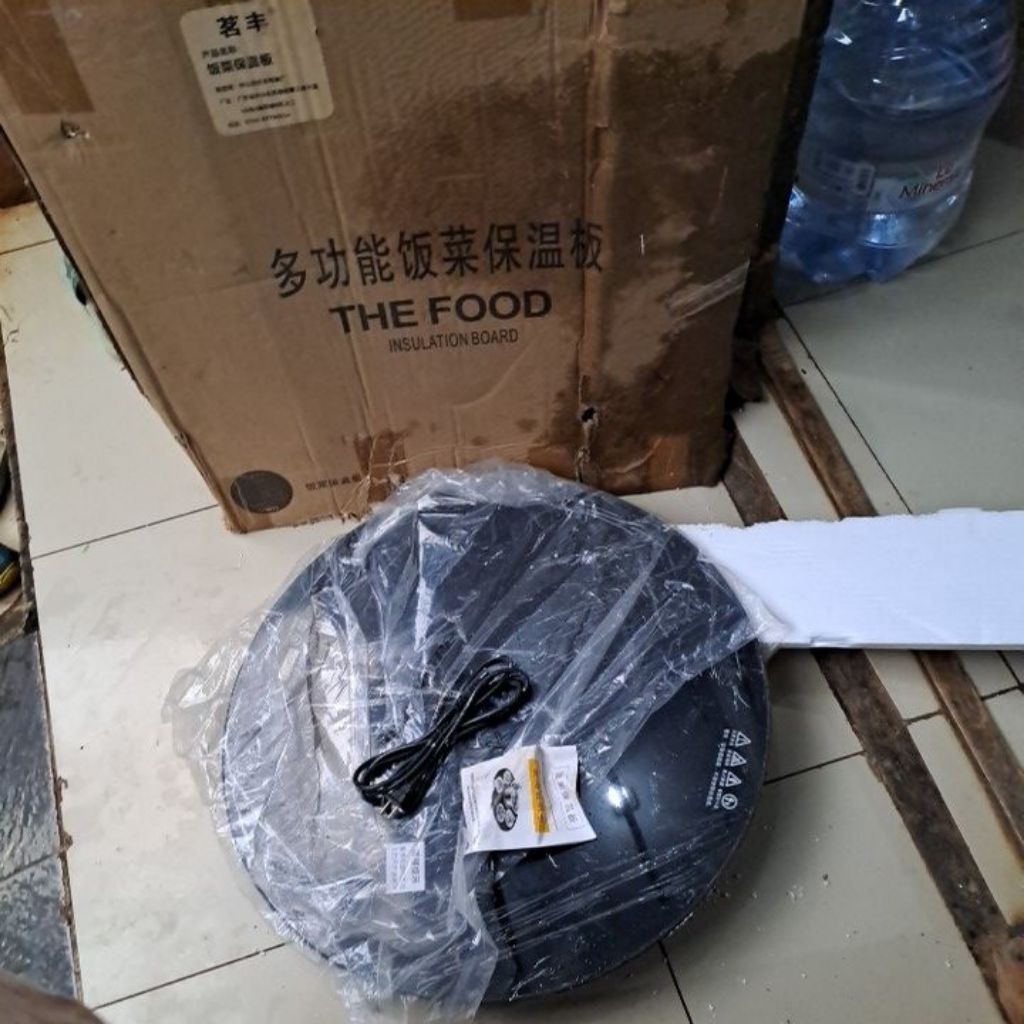 kompor listrik Bulat/Elektronik/Alat serbaguna/Alat Dapur