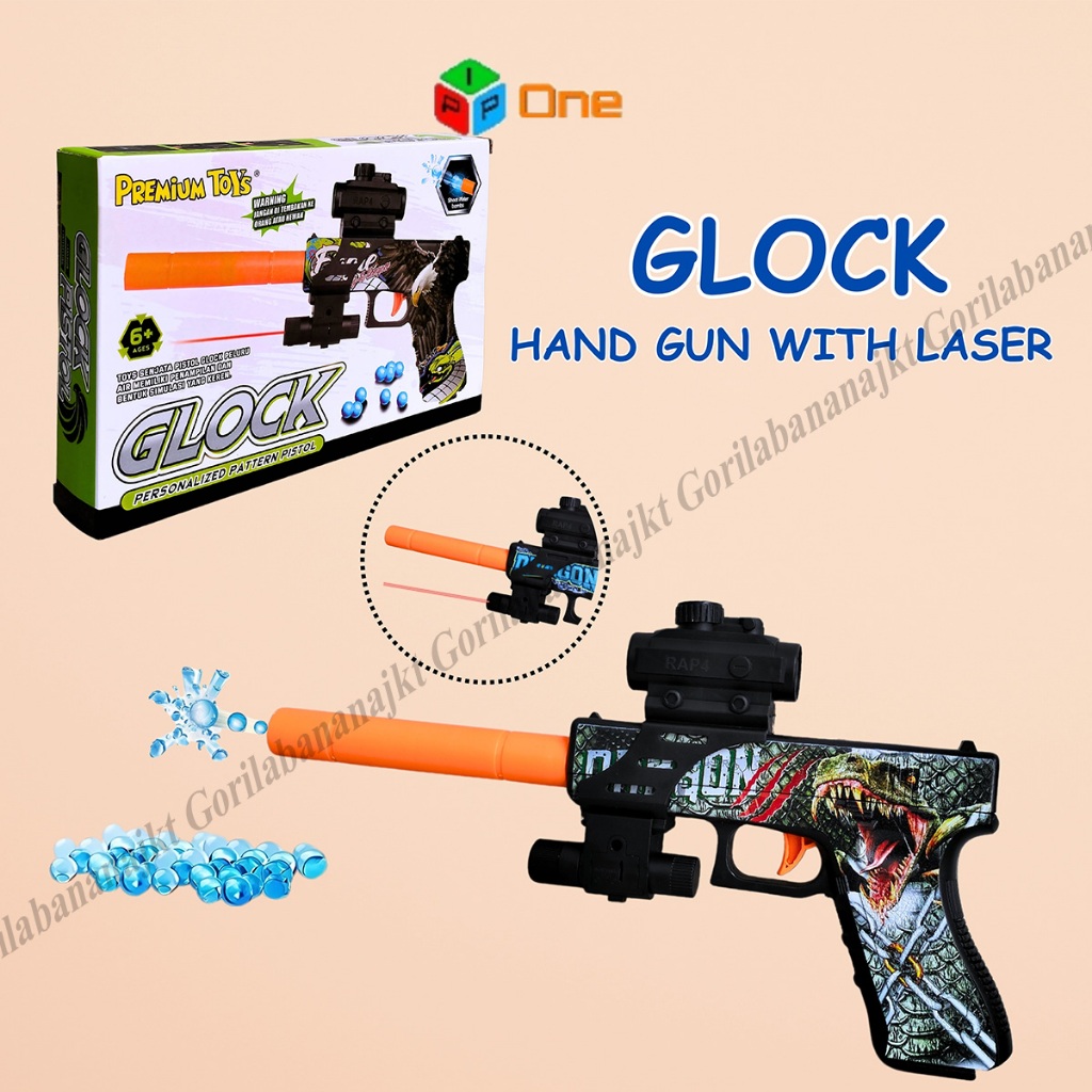 Mainan Glock Water gel