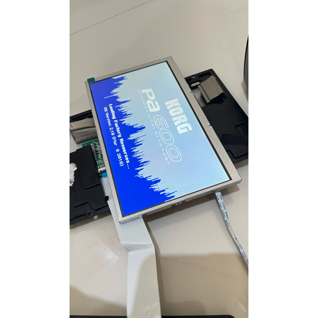 LCD layar Korg Pa 600 Pa 700 Pa 1000