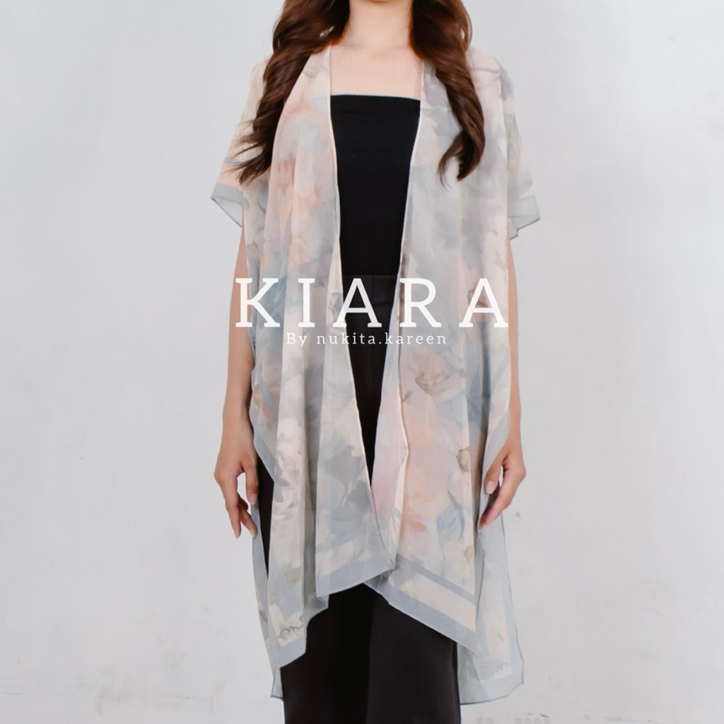 NUKITA| KIARA outer scarf ceruty shawl