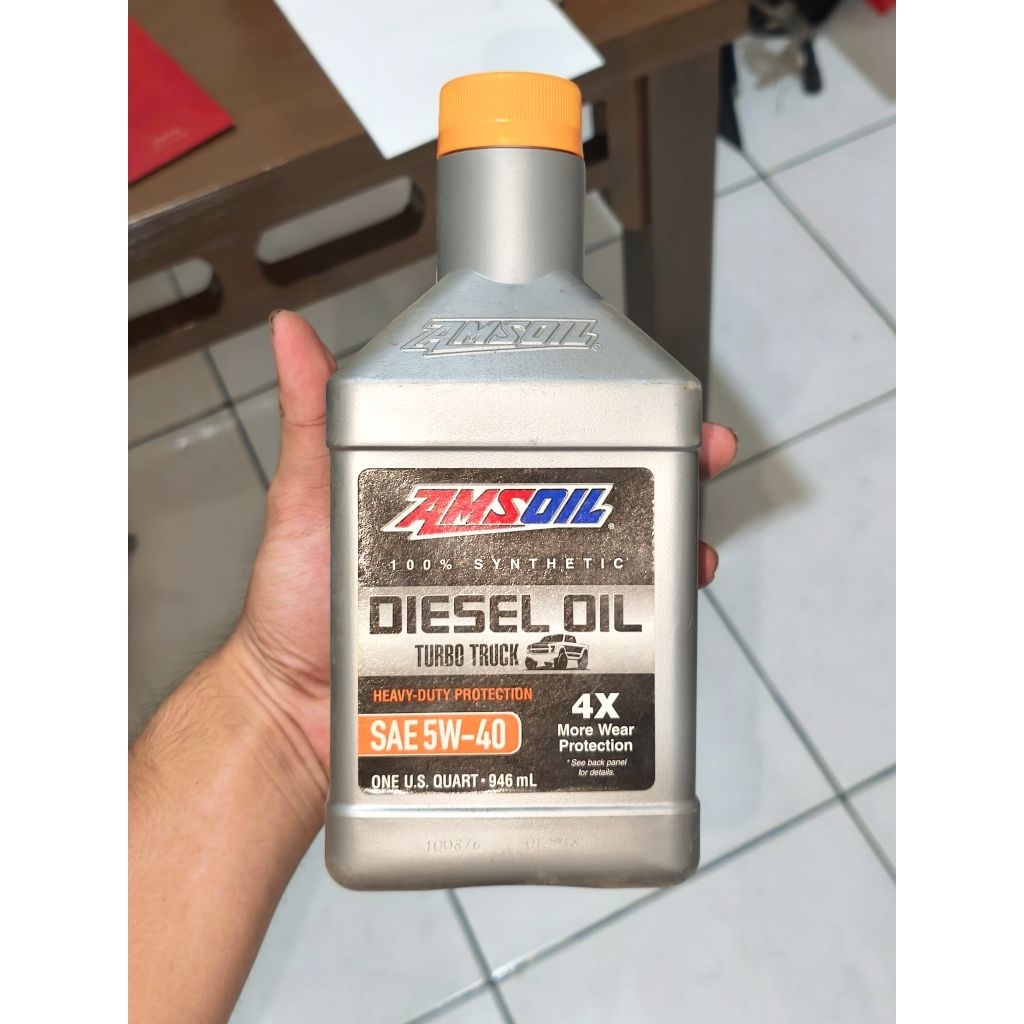 AMSOIL 5W-40 Heavy Duty Diesel OE Full Synthetic Oli Mesin Diesel USA