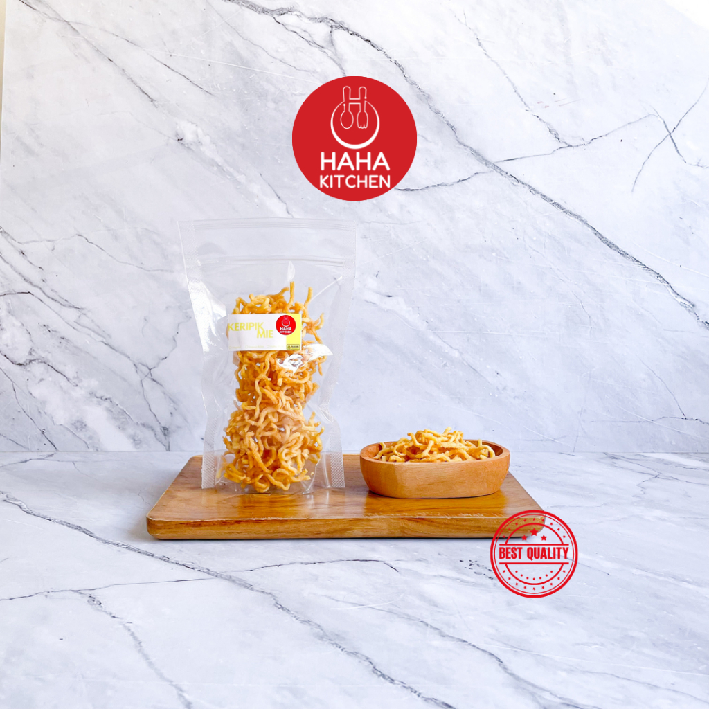 Haha Kitchen - Keripik Mie Mini Renyah Gurih Halal Snack Cemilan Oleh-oleh Bandung