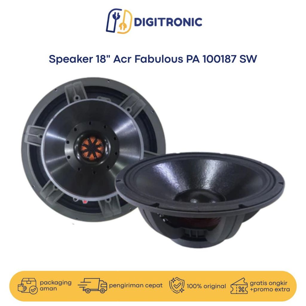 Speaker 18 Inch Acr Fabulous PA 100187 SW